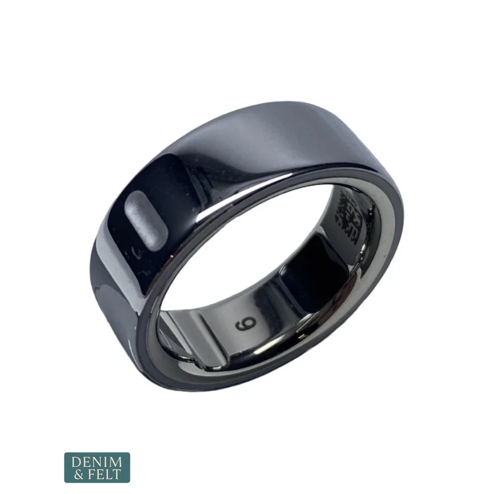 NEW Oura Ring 4 Silver Titanium Smart Health Tracker Size 9 Gen 4 Wearable Tech